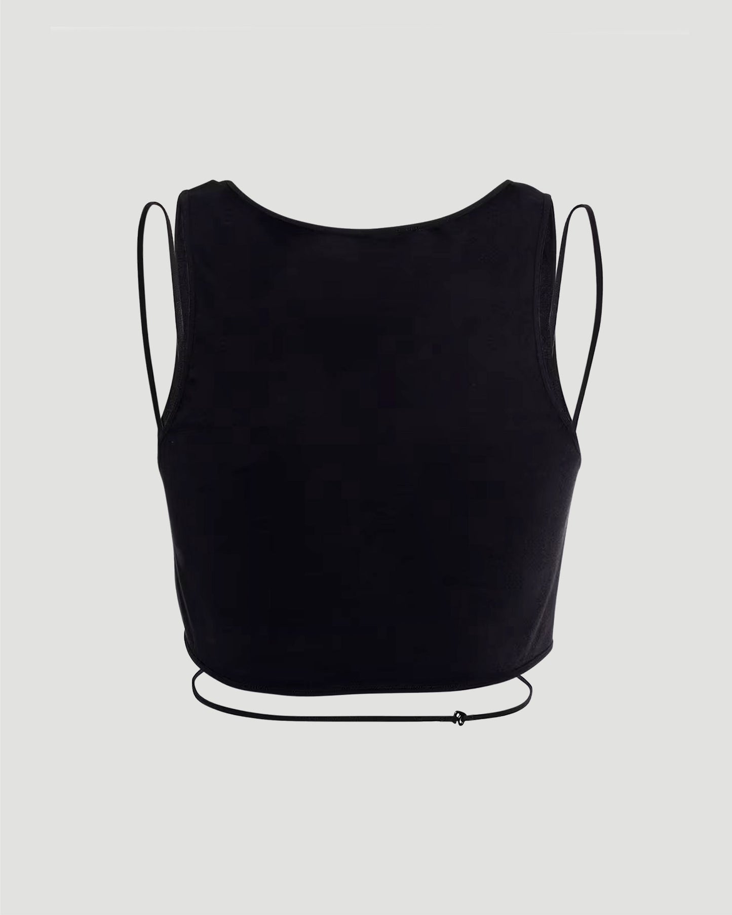 CROP TOP IN BLACK