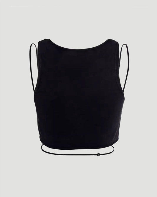 CROP TOP IN BLACK