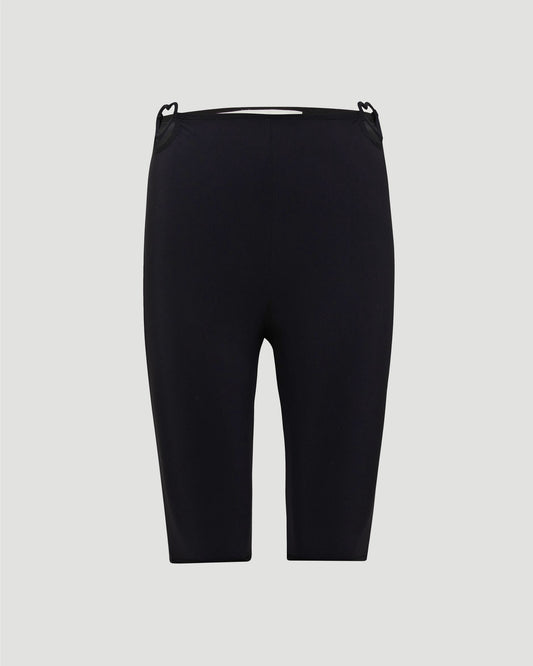 HEART DETAIL BIKER SHORTS