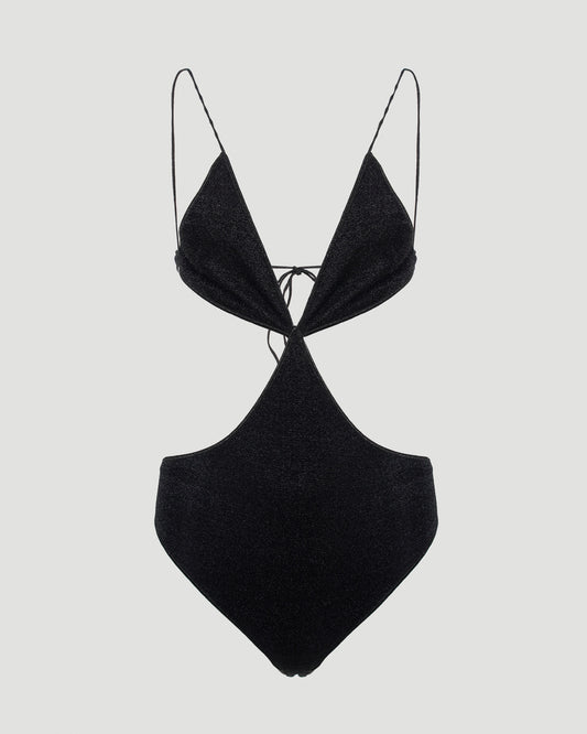 LUMIERE ONE-PIECE IN BLACK