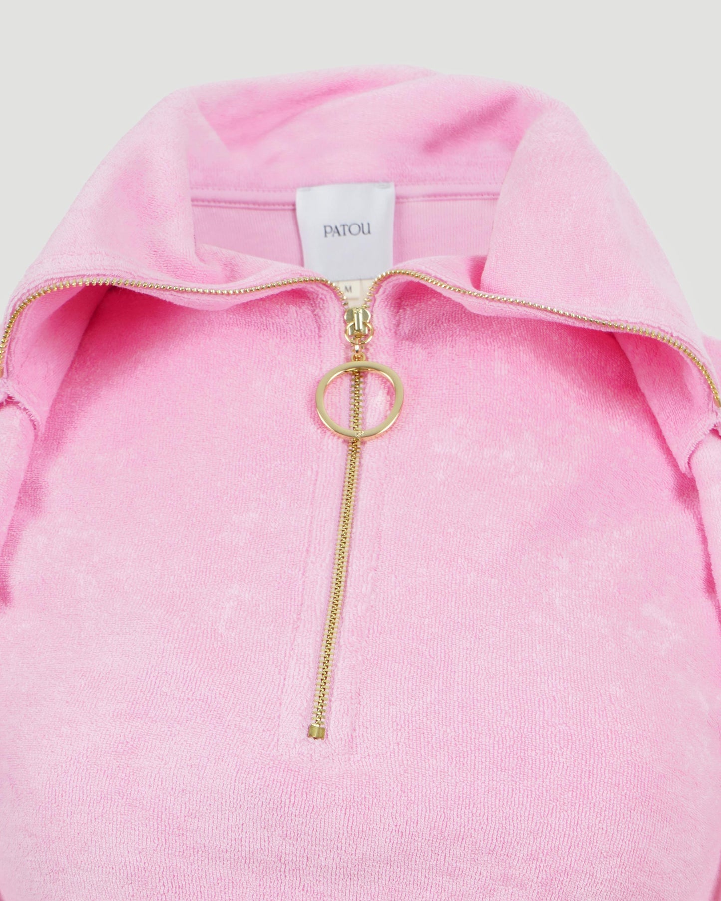 Cotton Polo Shirt in Pink