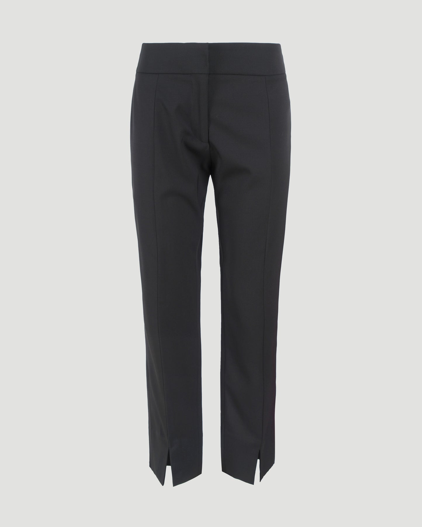 Tapered Trousers in Technical Wool