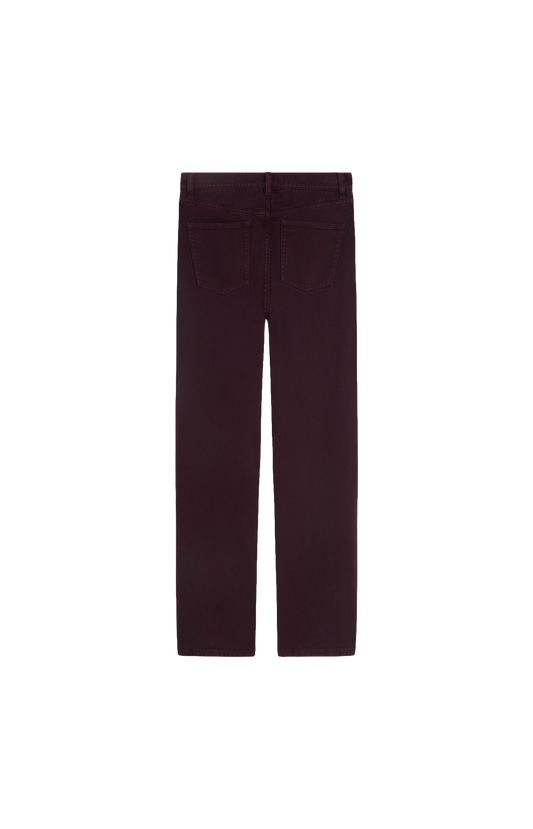 Classic Jeans in Dark Berry Cotton