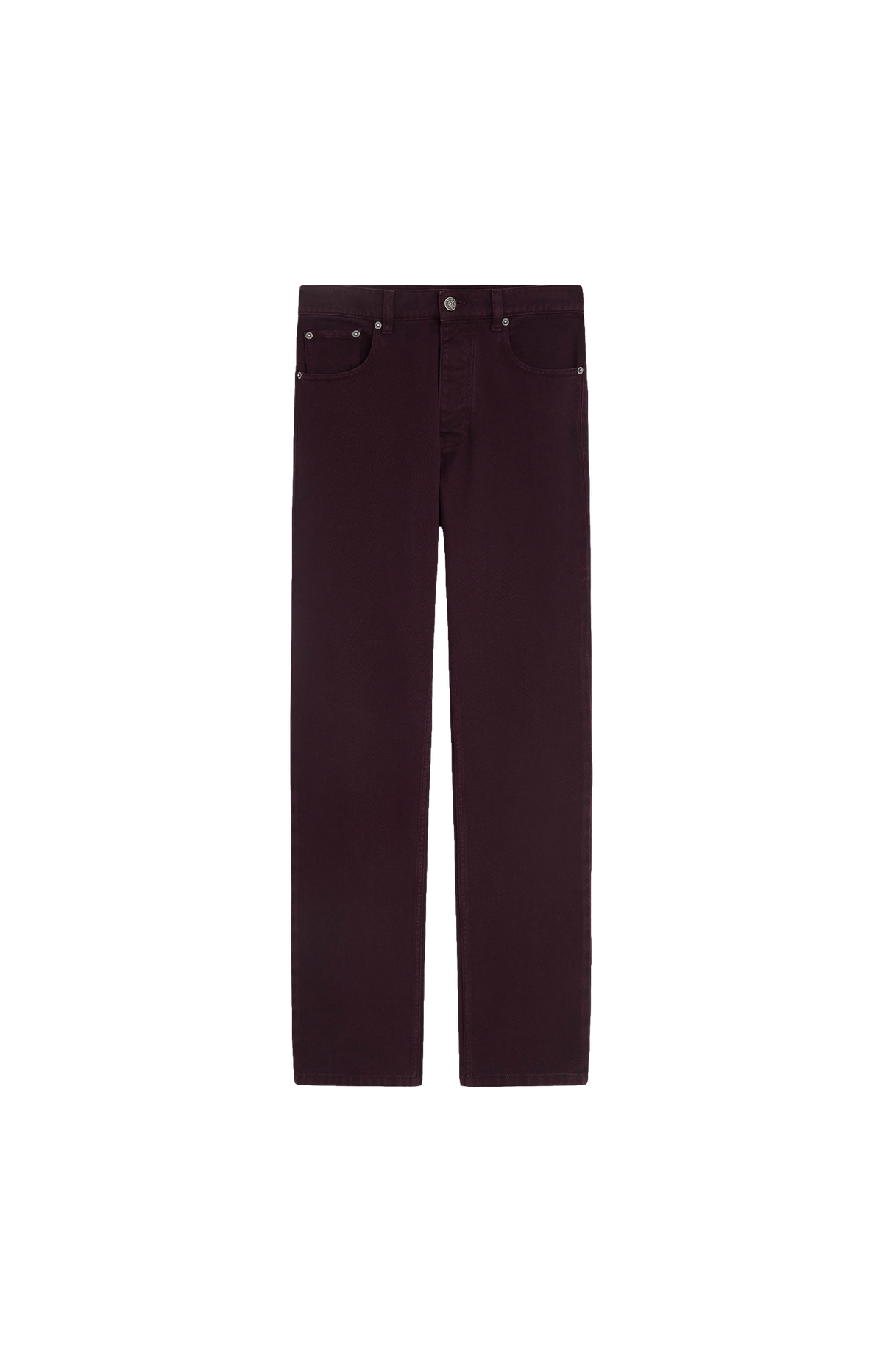 Classic Jeans in Dark Berry Cotton