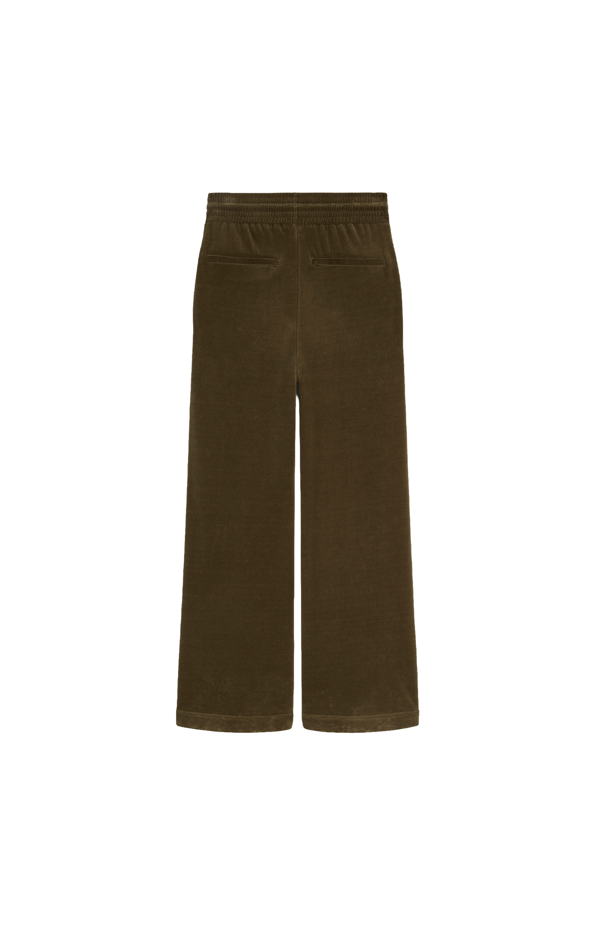 Velveteen Joggers in Bronze Velour
