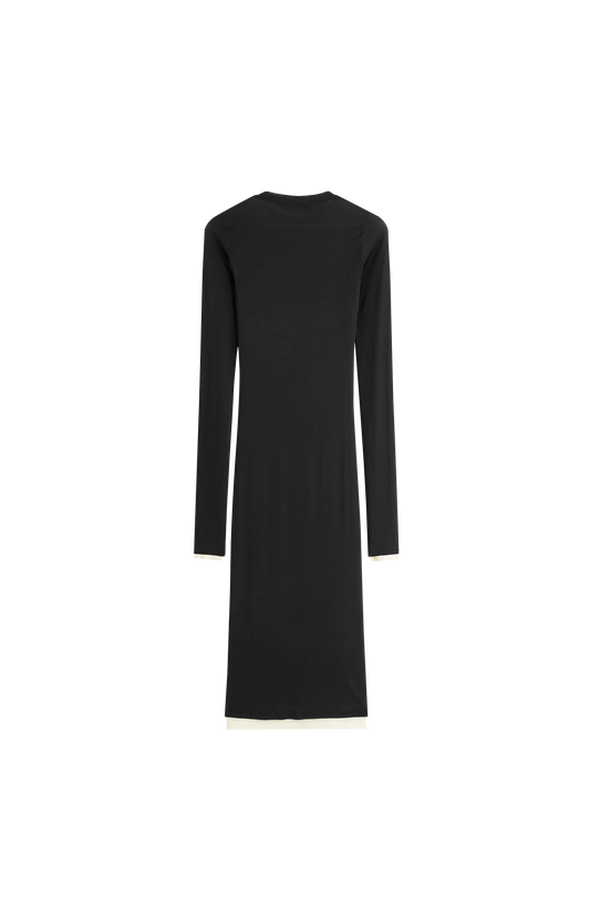 Phoebe Philo Hug Dress in Black Viscose — product photo 2