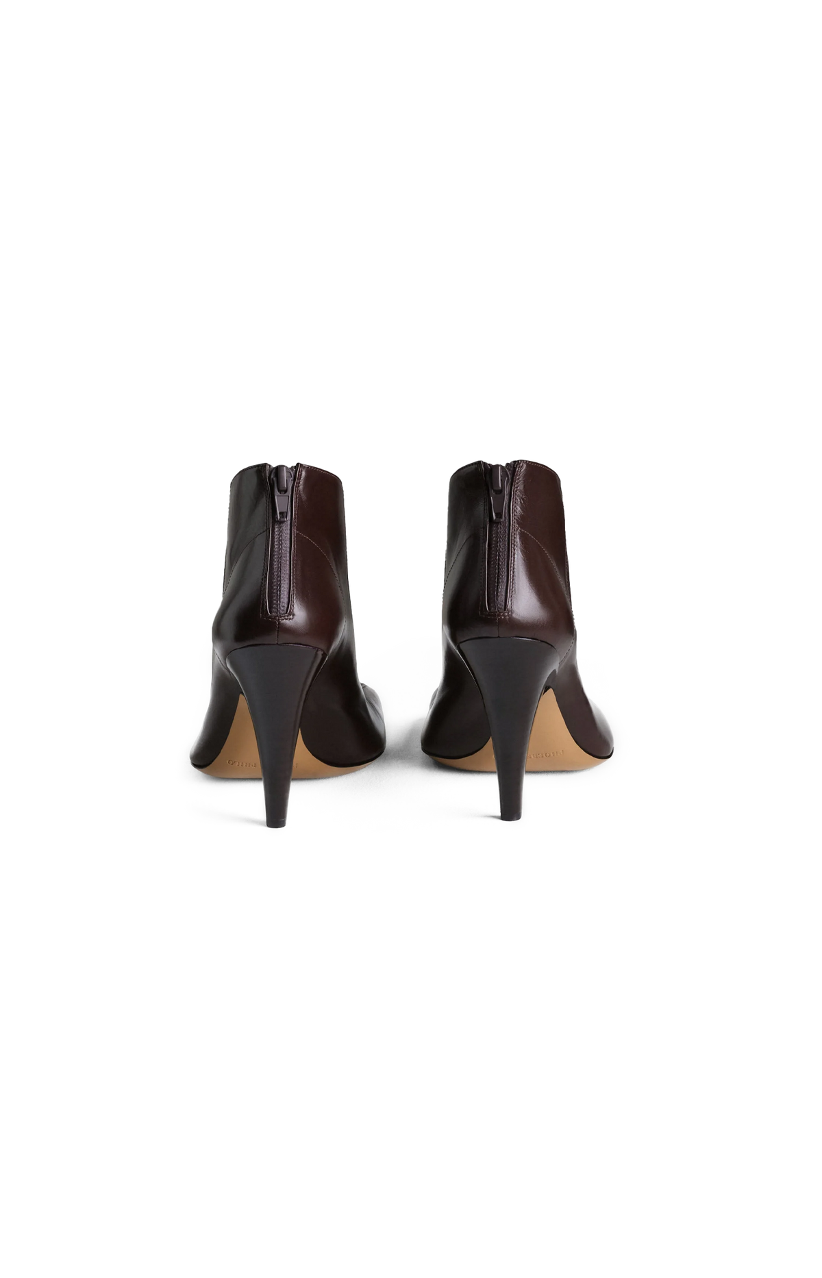 Phoebe Philo Tug Ankle Boot in Oxblood — product photo 3