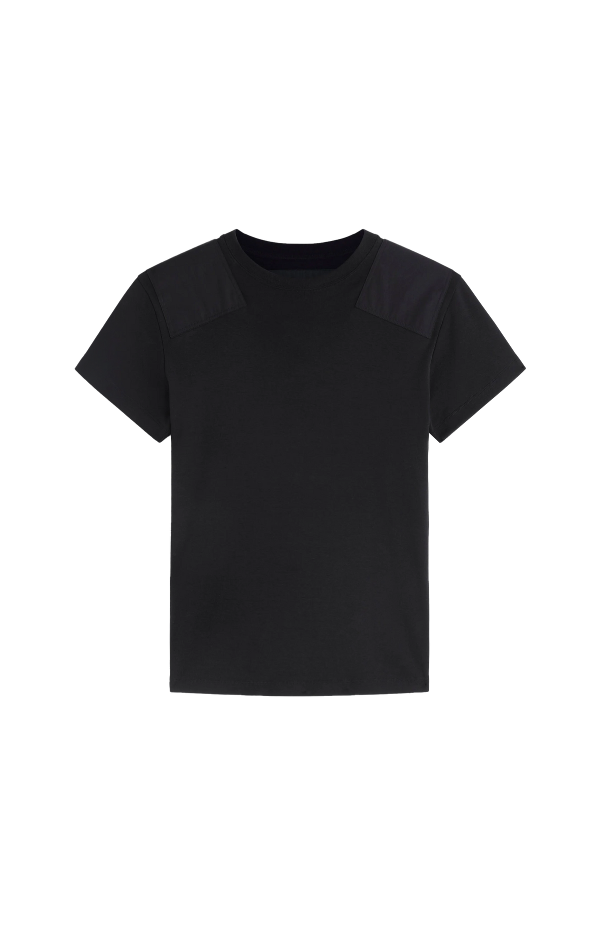 Phoebe Philo Patch T-Shirt in Black — front view