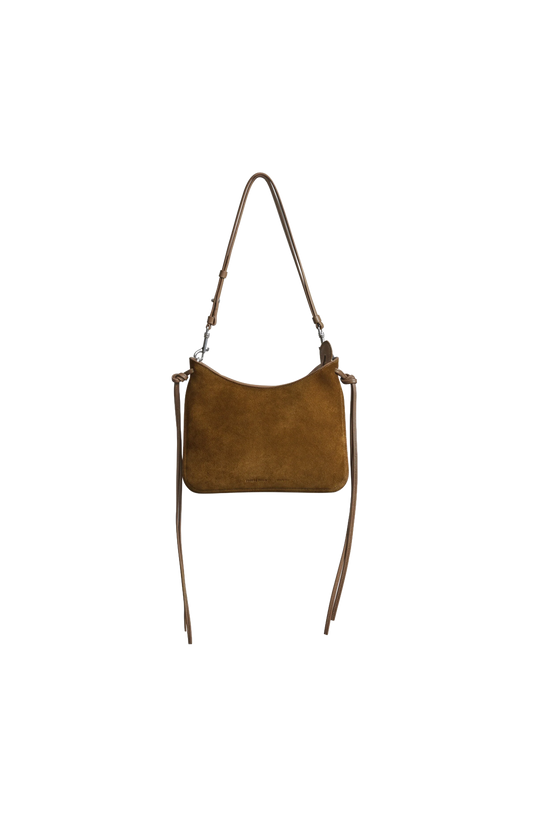 Phoebe Philo Small Gig Bag in Toffee — front view
