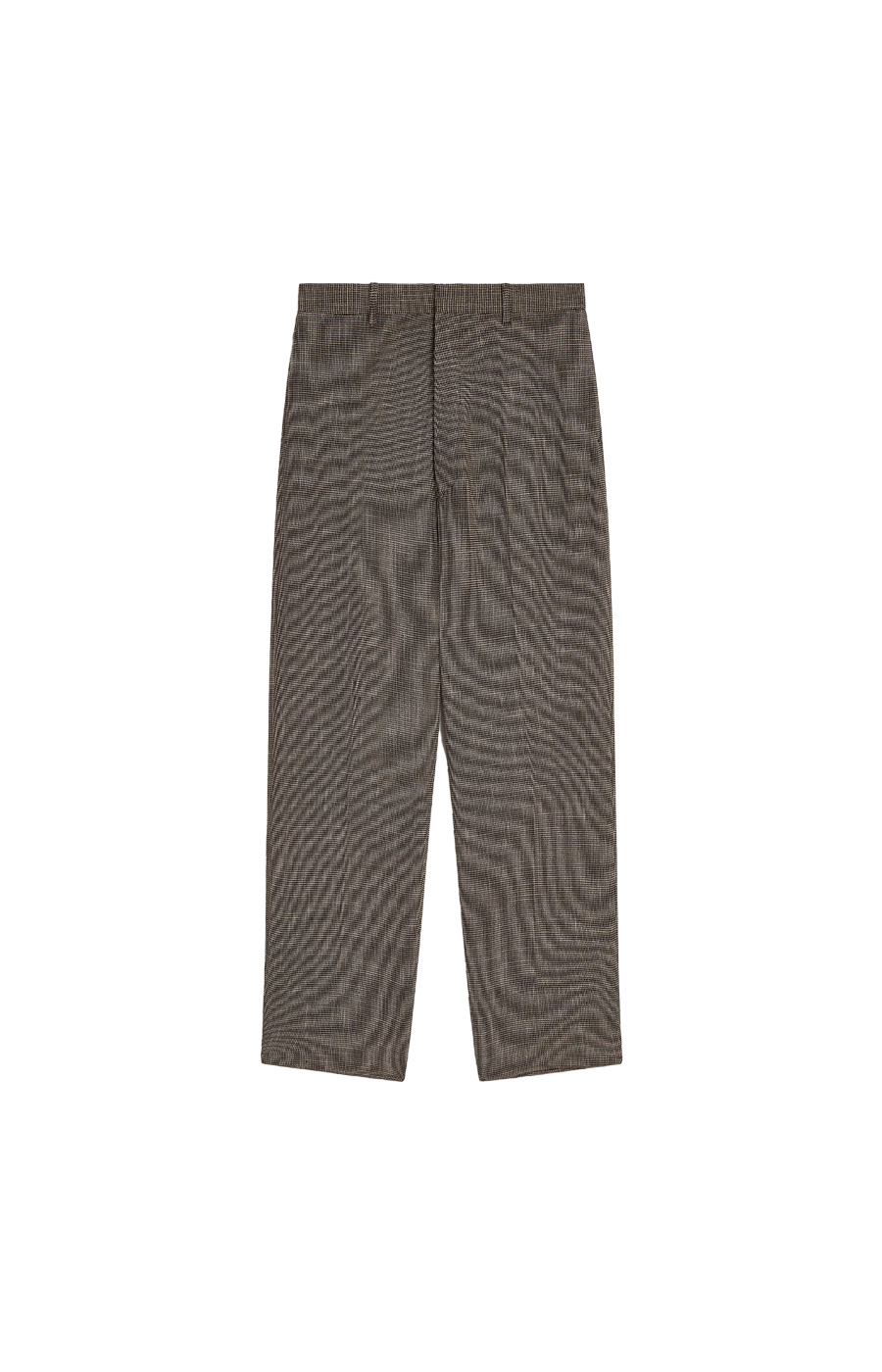 Phoebe Philo Drop Trousers in Khaki/White — front view