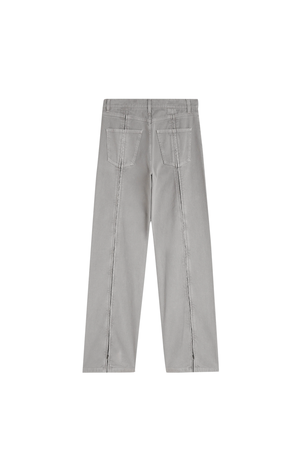 Phoebe Philo Zip Jeans in Ash Grey — product photo 2