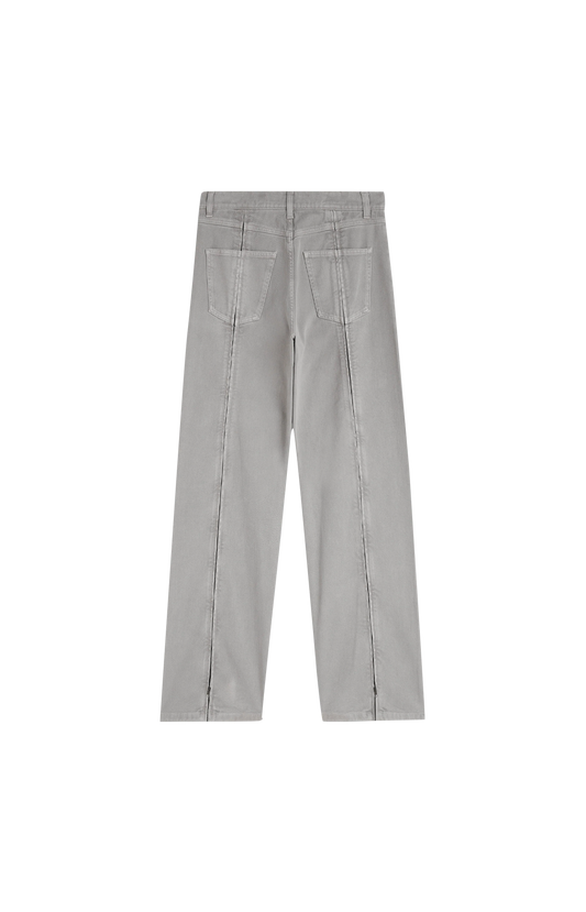 Phoebe Philo Zip Jeans in Ash Grey — product photo 2