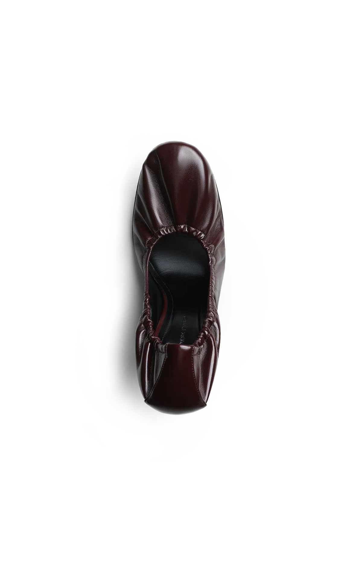 Phoebe Philo Pucker Pump 100 in Oxblood — product photo 3