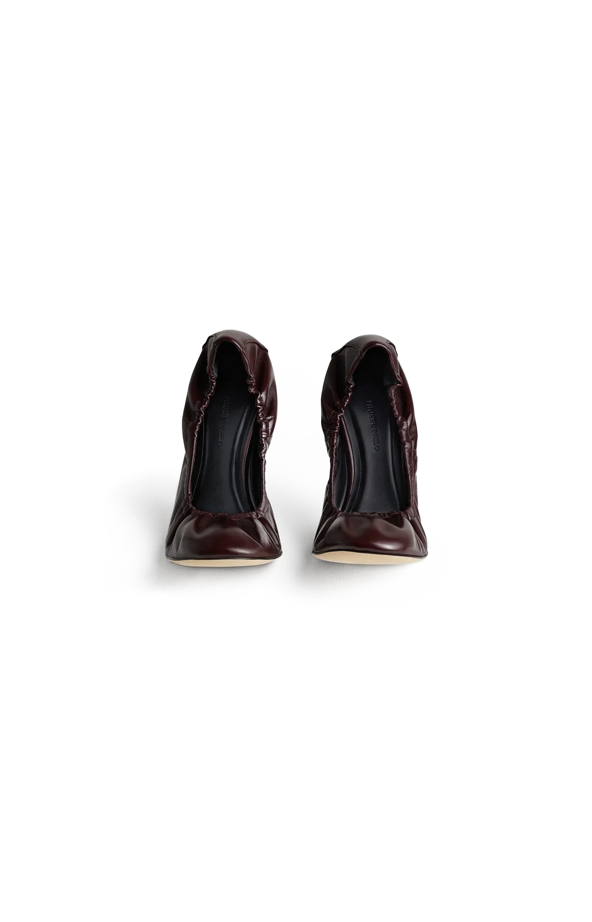 Phoebe Philo Pucker Pump 100 in Oxblood — product photo 2