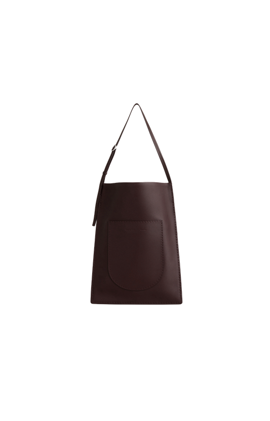 Glove Messenger Bag in Oxblood