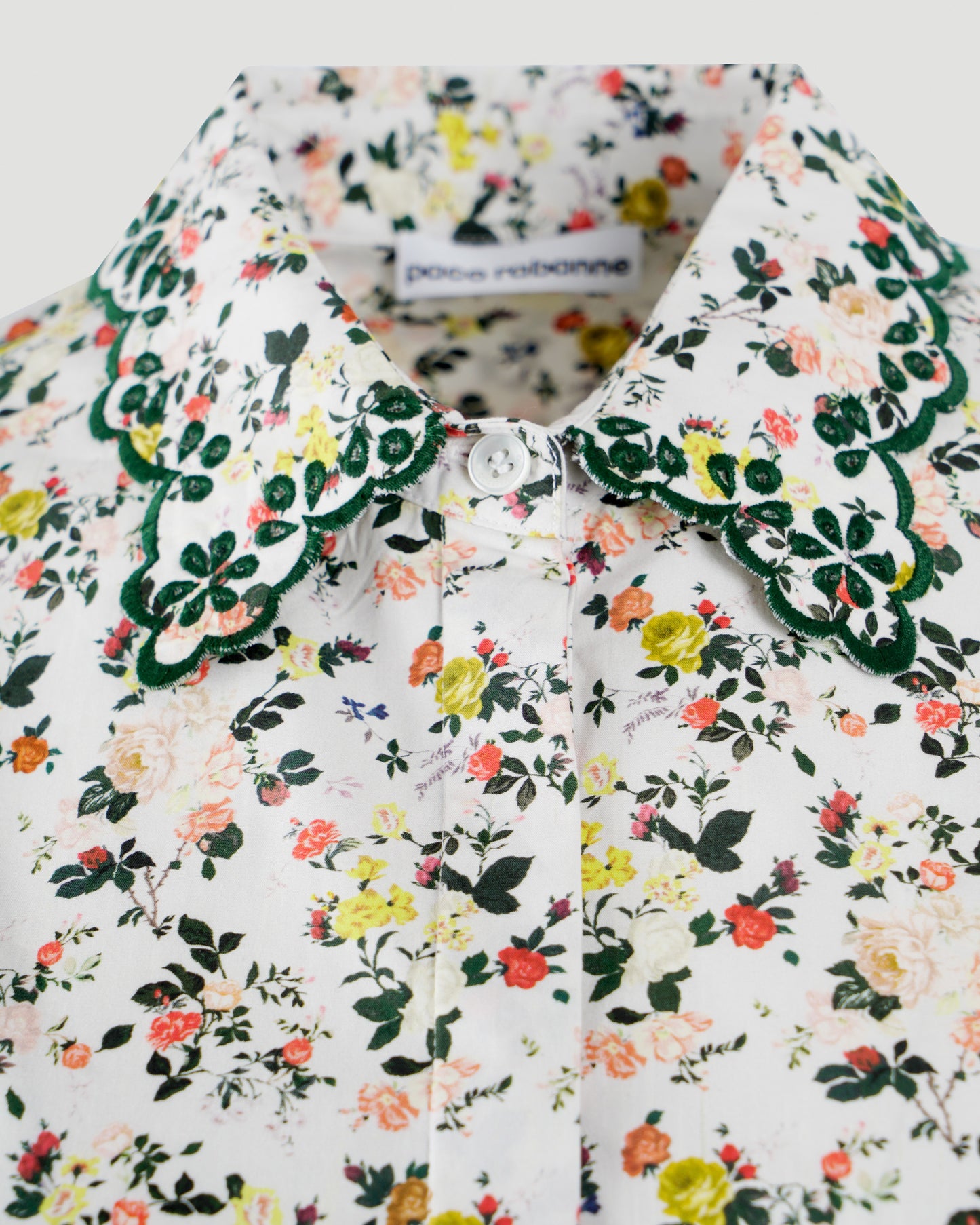 FLORAL SHIRT IN COTTON