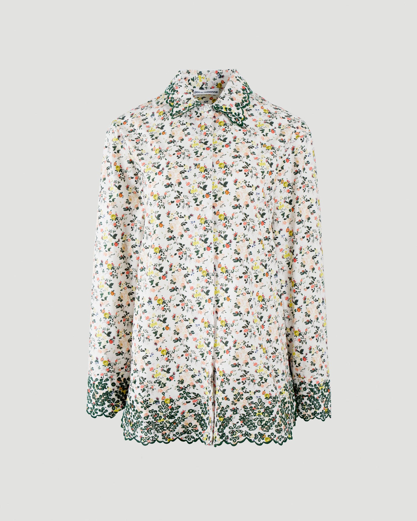 FLORAL SHIRT IN COTTON