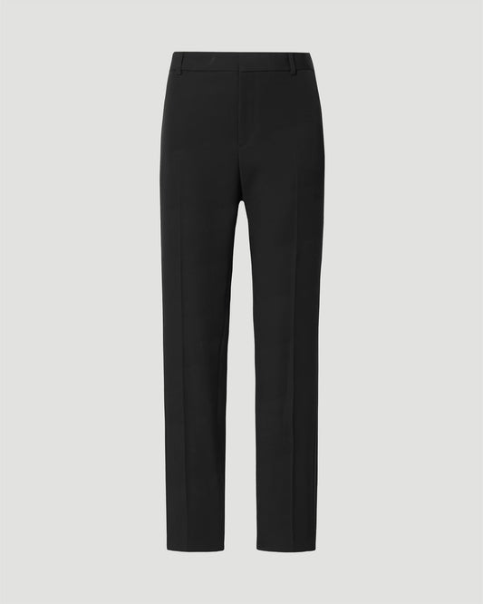 TUXEDO PANTS IN GRAIN DE POUDRE