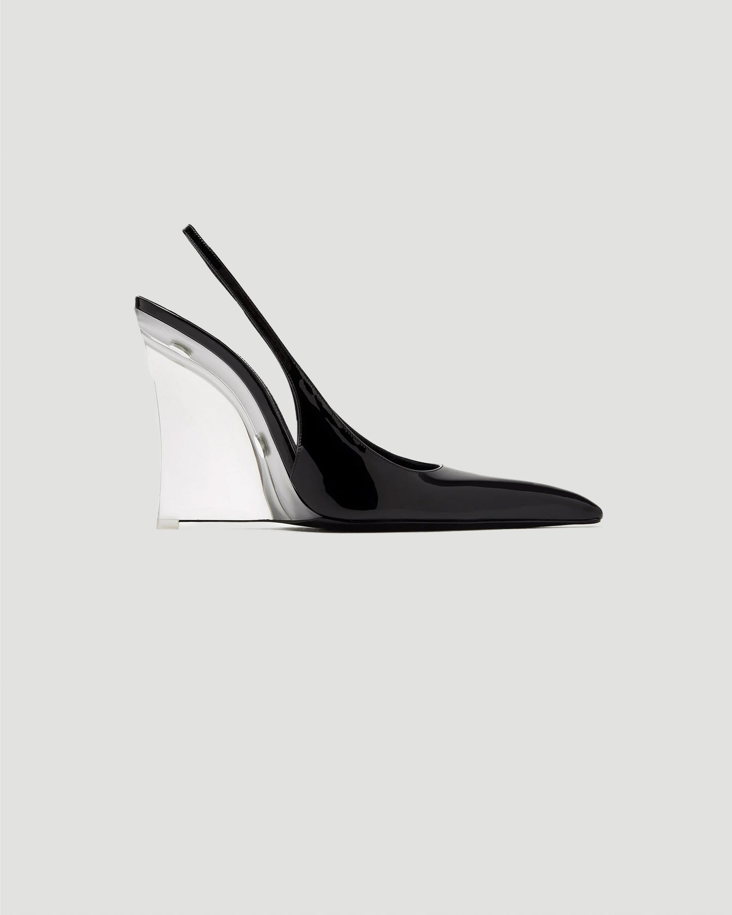 Miller Wedges in Glazed Leather