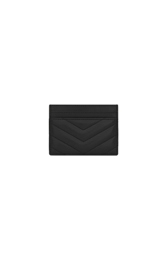 CASSANDRE MATELASSÉ CARD CASE IN LAMBSKIN