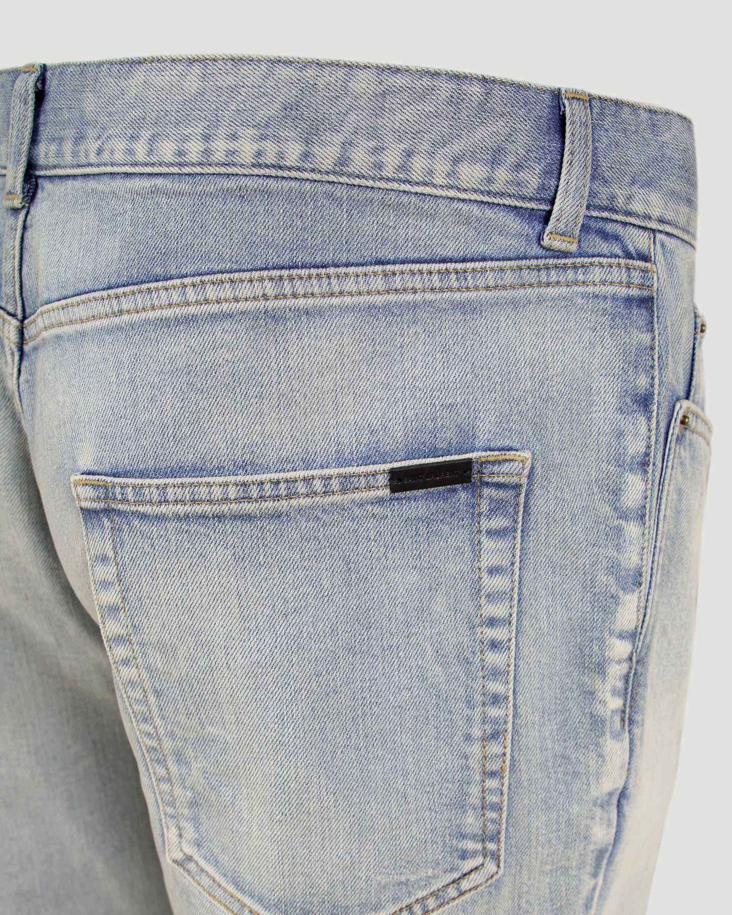 SKINNY JEANS IN SANTA MONICA BLUE DENIM