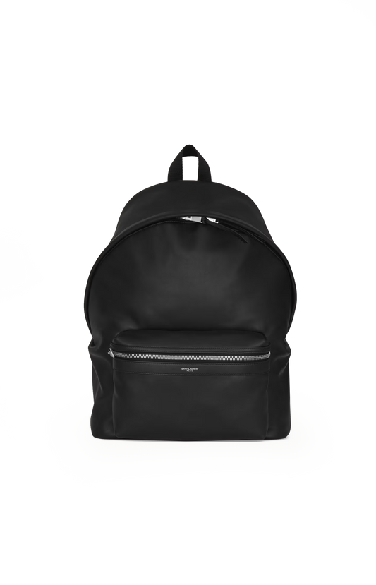 City Backpack in Matte Leather
