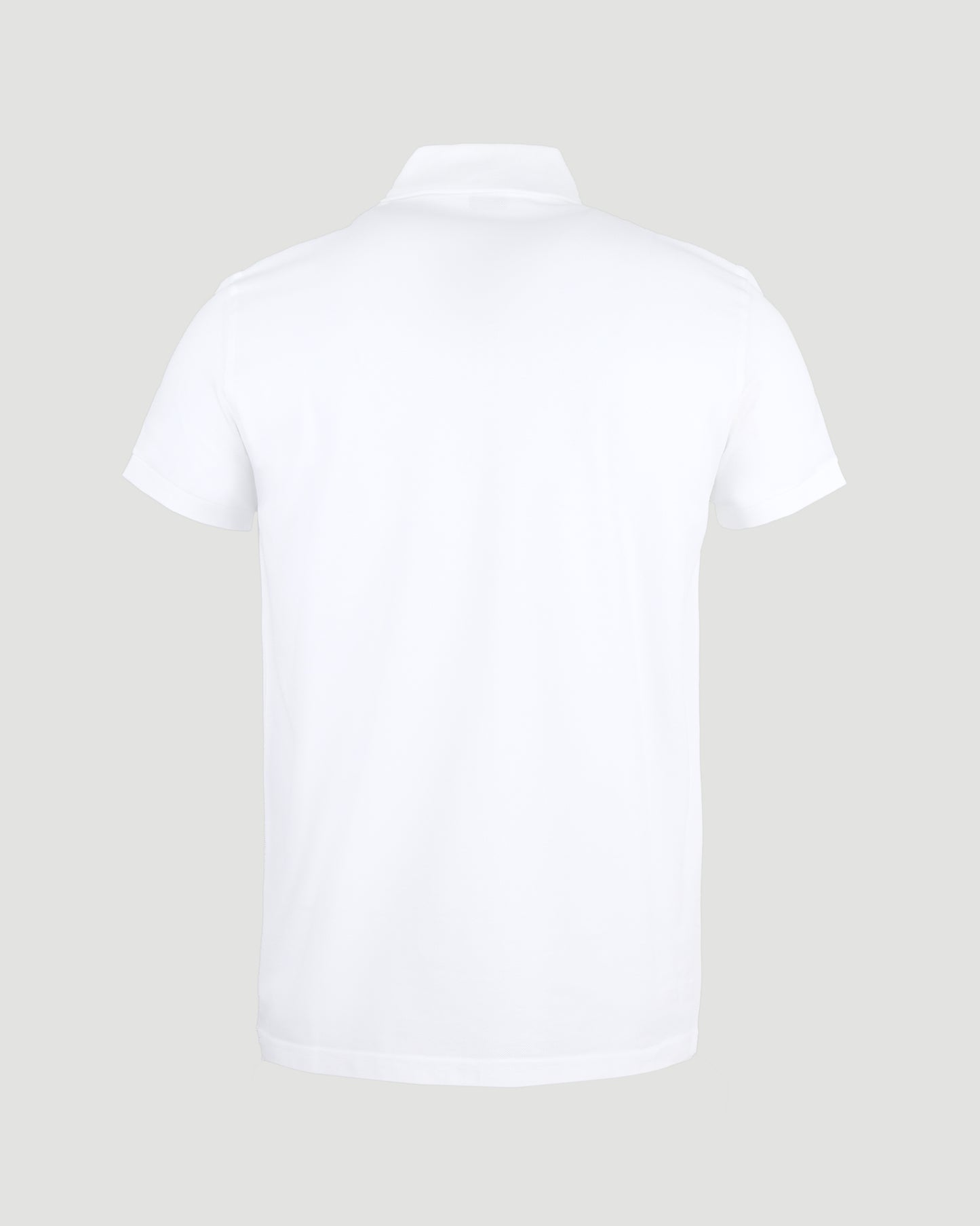 COTTON POLO SHIRT IN WHITE