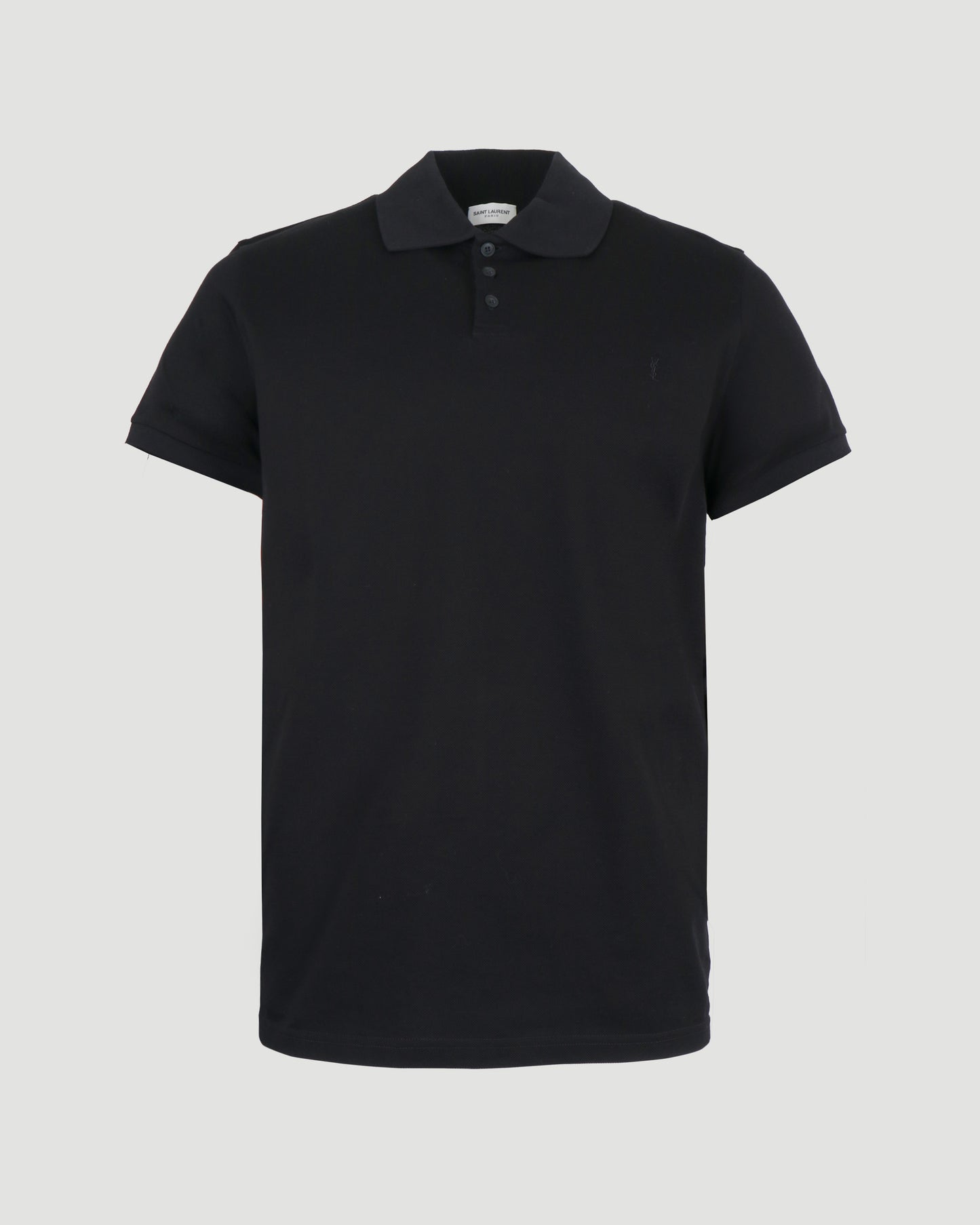 COTTON POLO SHIRT IN BLACK