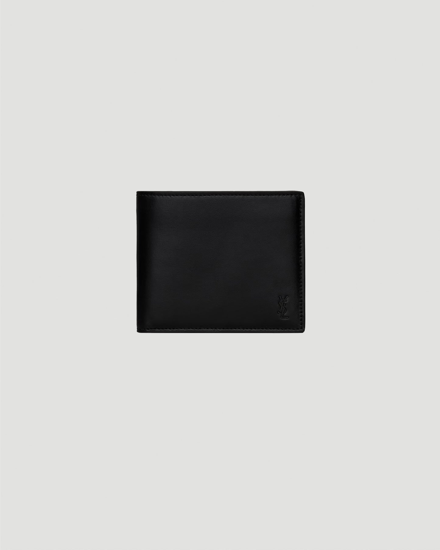 Tiny Cassandre East/West Wallet in Matte Leather