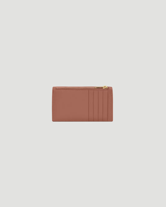 Cassandre Fragments Flap Card Case in Lambskin