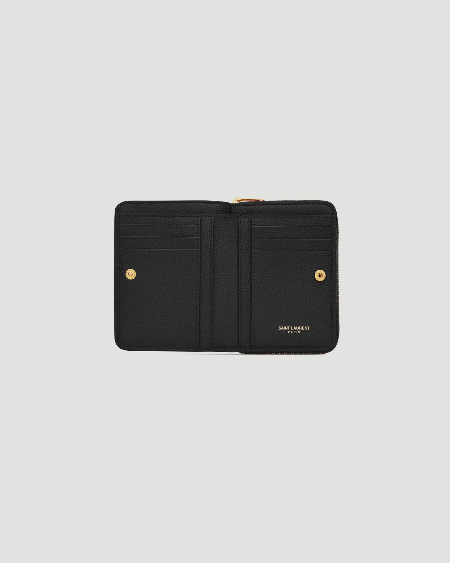 Cassandre Matelassé Compact Zip Around Wallet