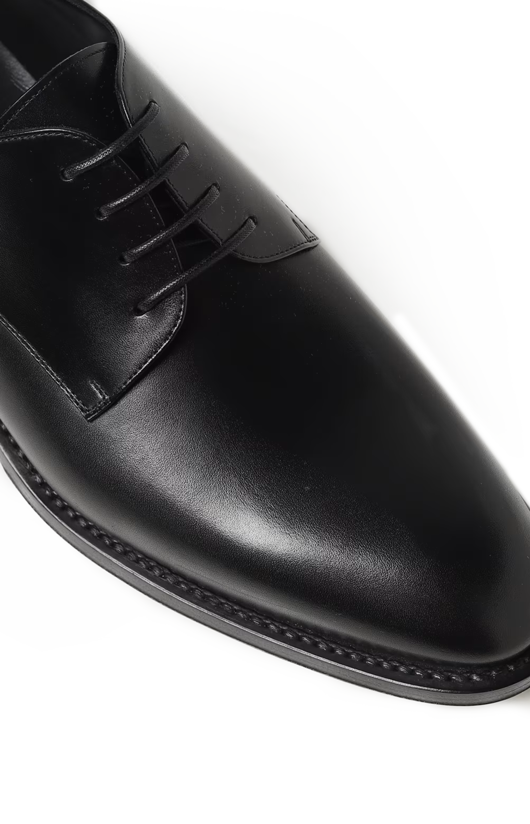 Saint Laurent Adrien Leather Derby Loafers in Black — product photo 4