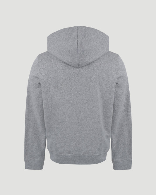 RIVE GAUCHE HOODIE IN GREY