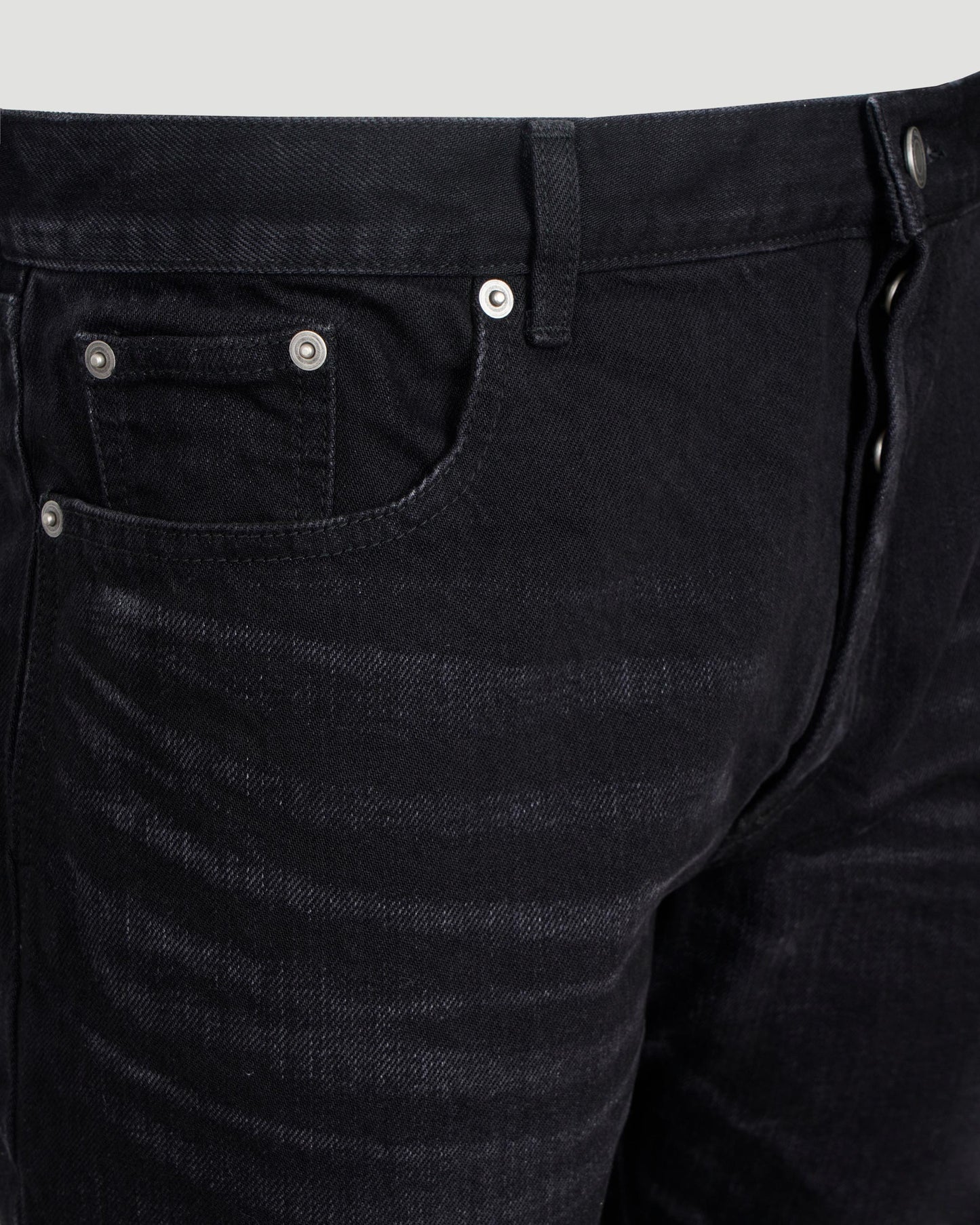 MID-WAIST JEANS IN GREY
