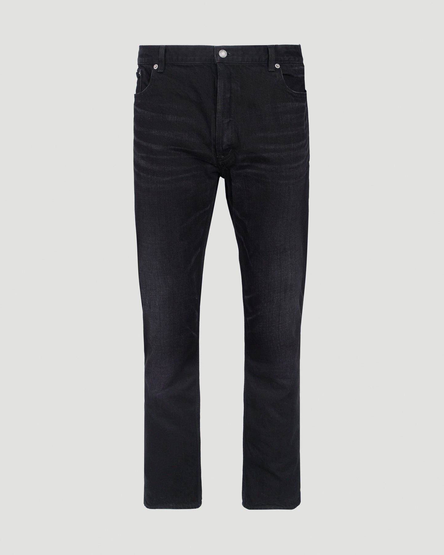MID-WAIST JEANS IN GREY