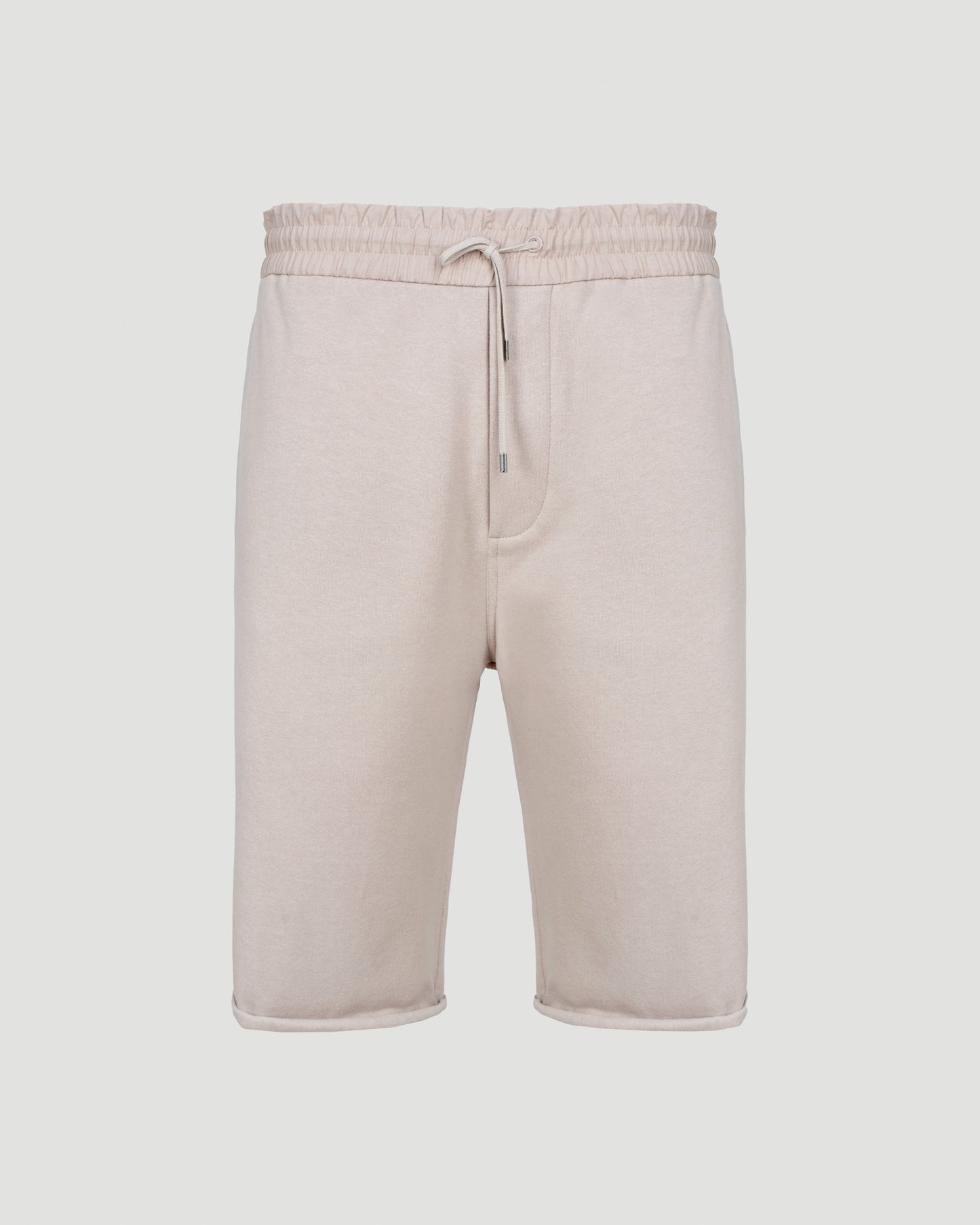 COTTON SHORTS IN BEIGE