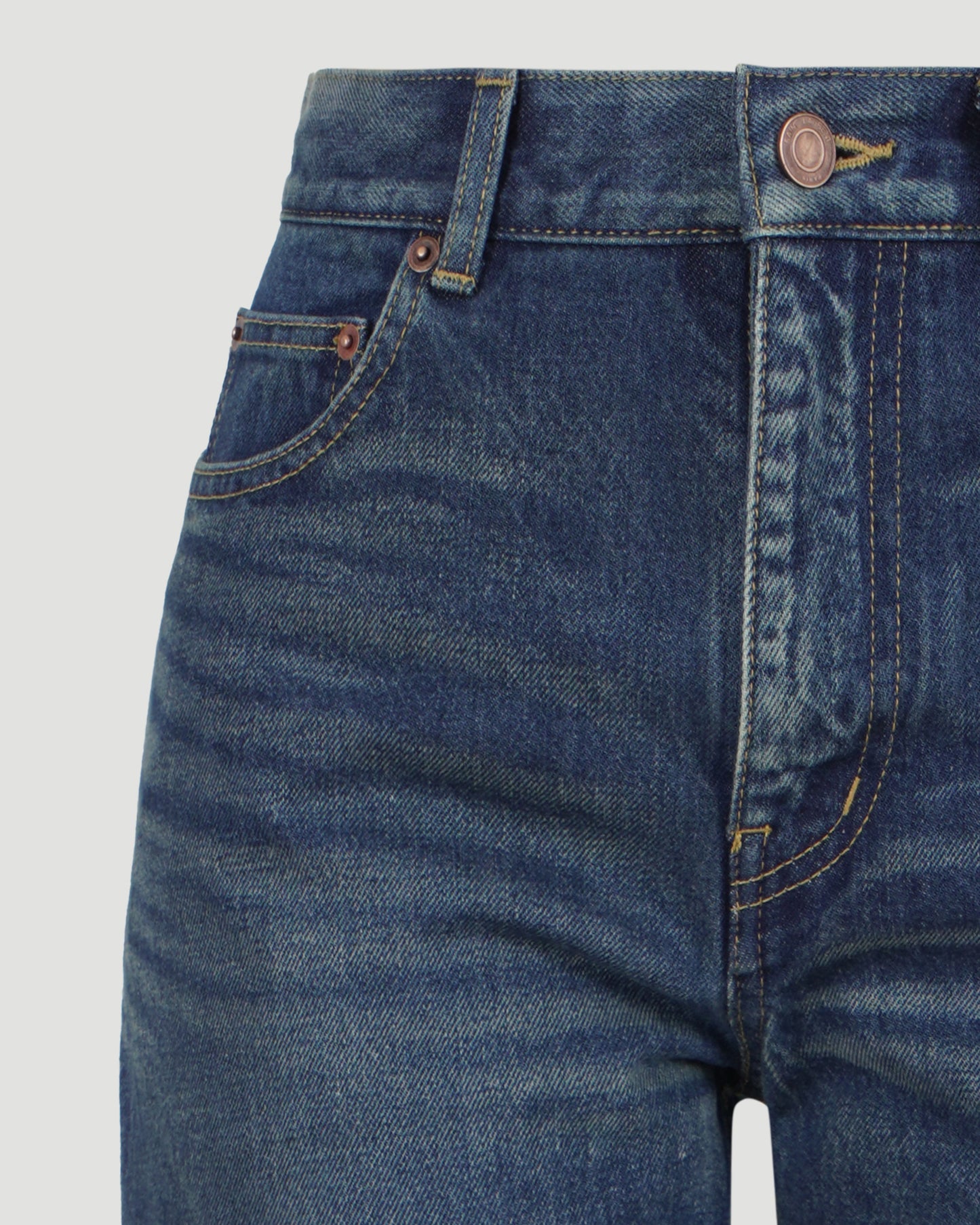 CINDY JEANS IN DARK BEACH BLUE DENIM