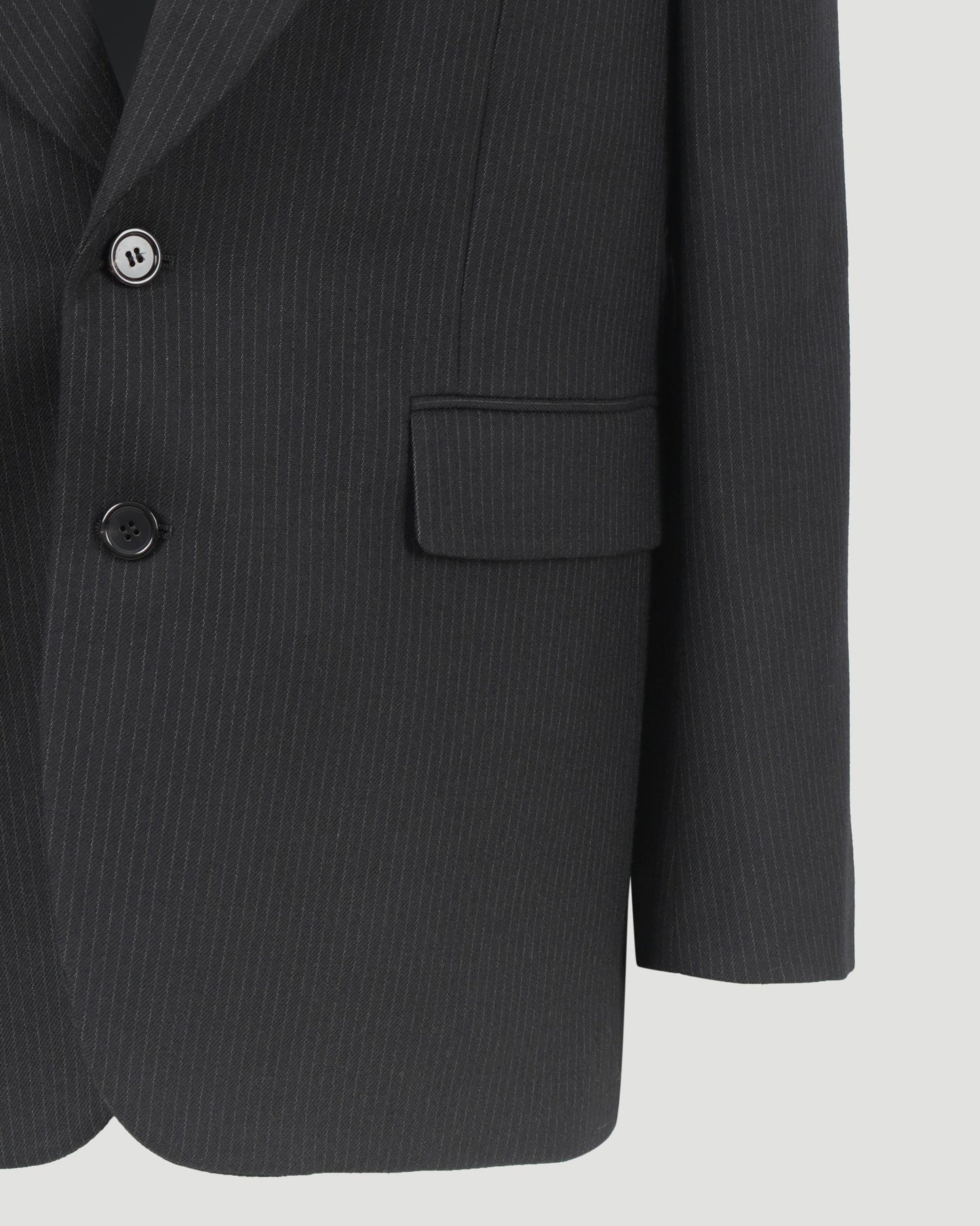 PINESTRIPE-PATTERN BLAZER