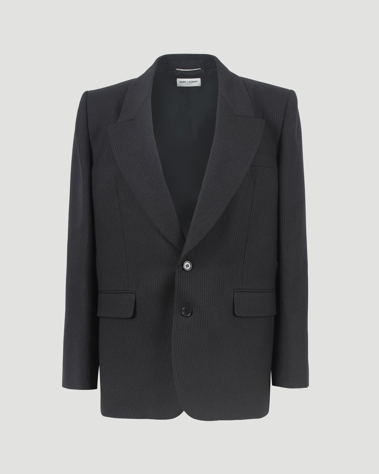 PINESTRIPE-PATTERN BLAZER