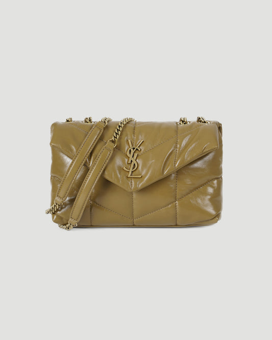 BROWN ‘PUFFER TOY’ SHOULDER BAG