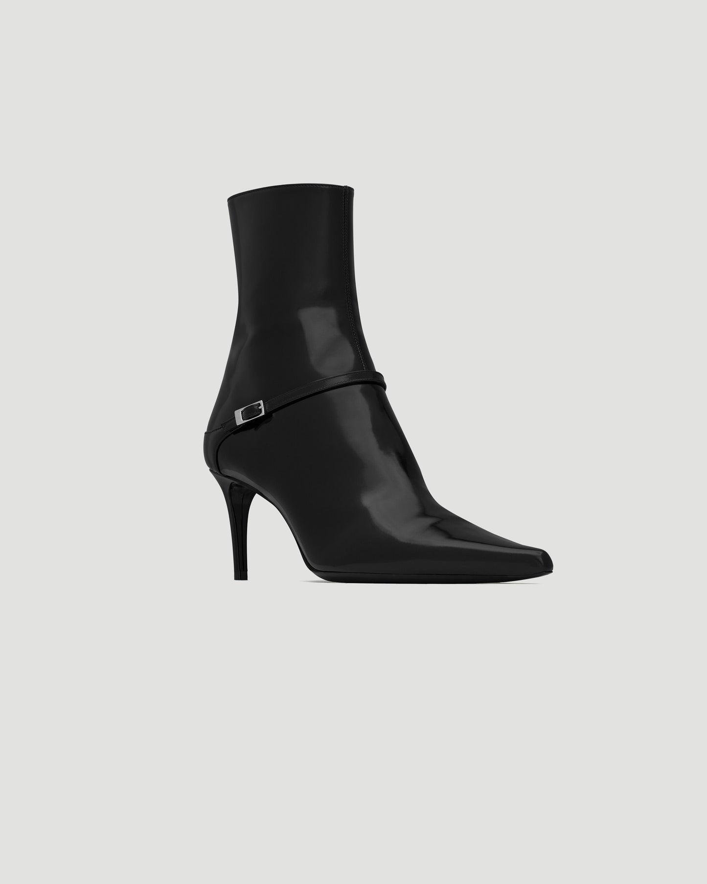 Vendome Booties in Glazed Leather