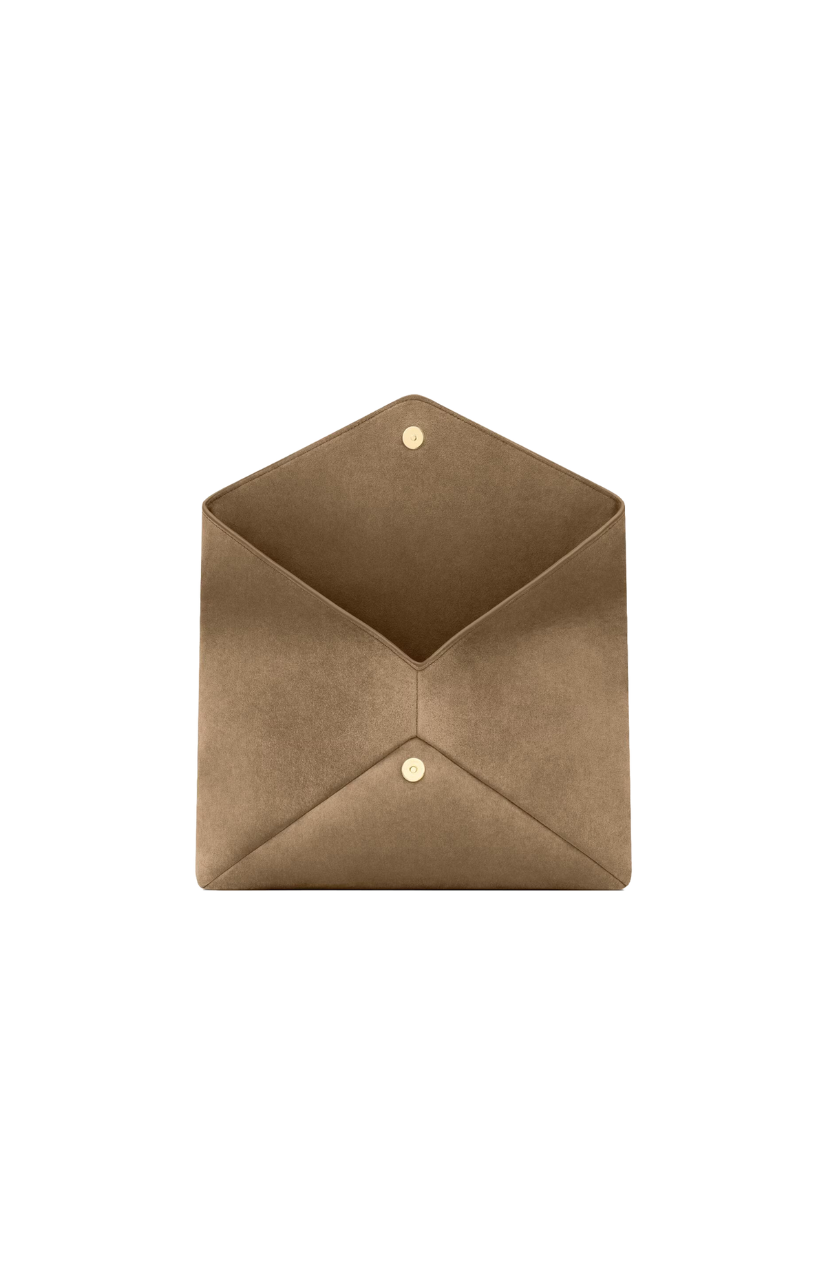Cassandre Large Envelope Pouch in Suede