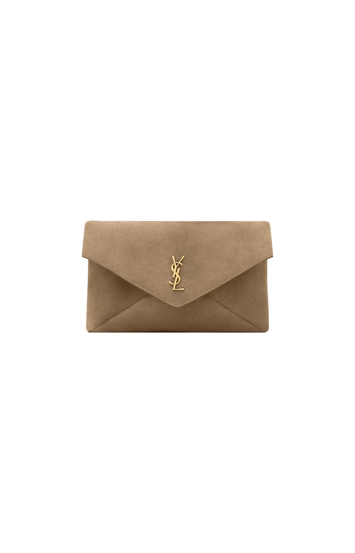 Cassandre Large Envelope Pouch in Suede