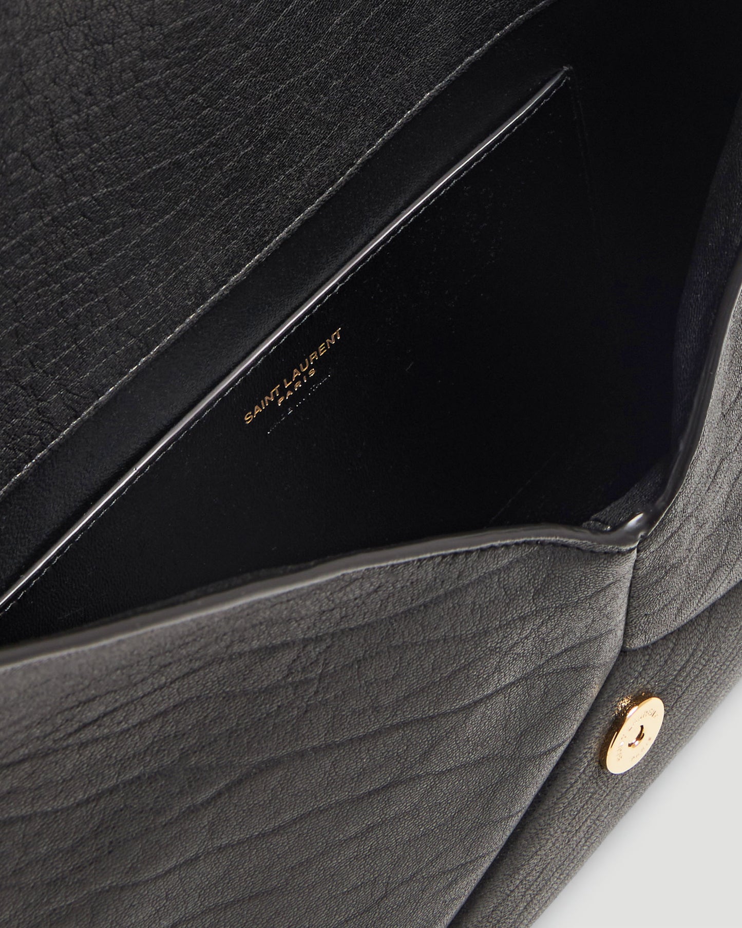CASSANDRE large envelope pouch in lambskin