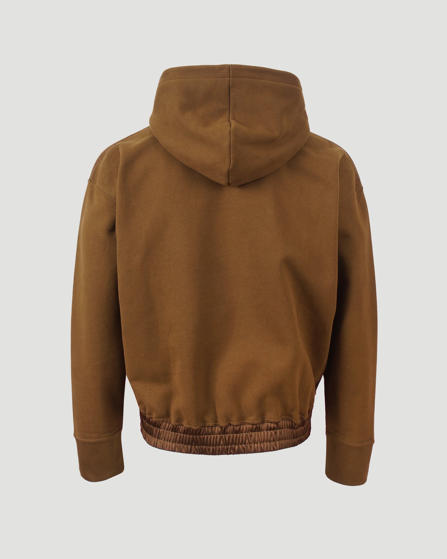 COTTON HOODIE IN MACCHIATO