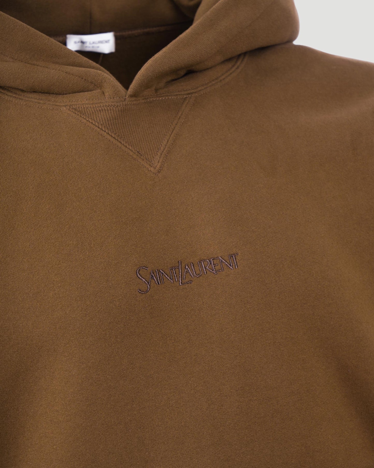 COTTON HOODIE IN MACCHIATO
