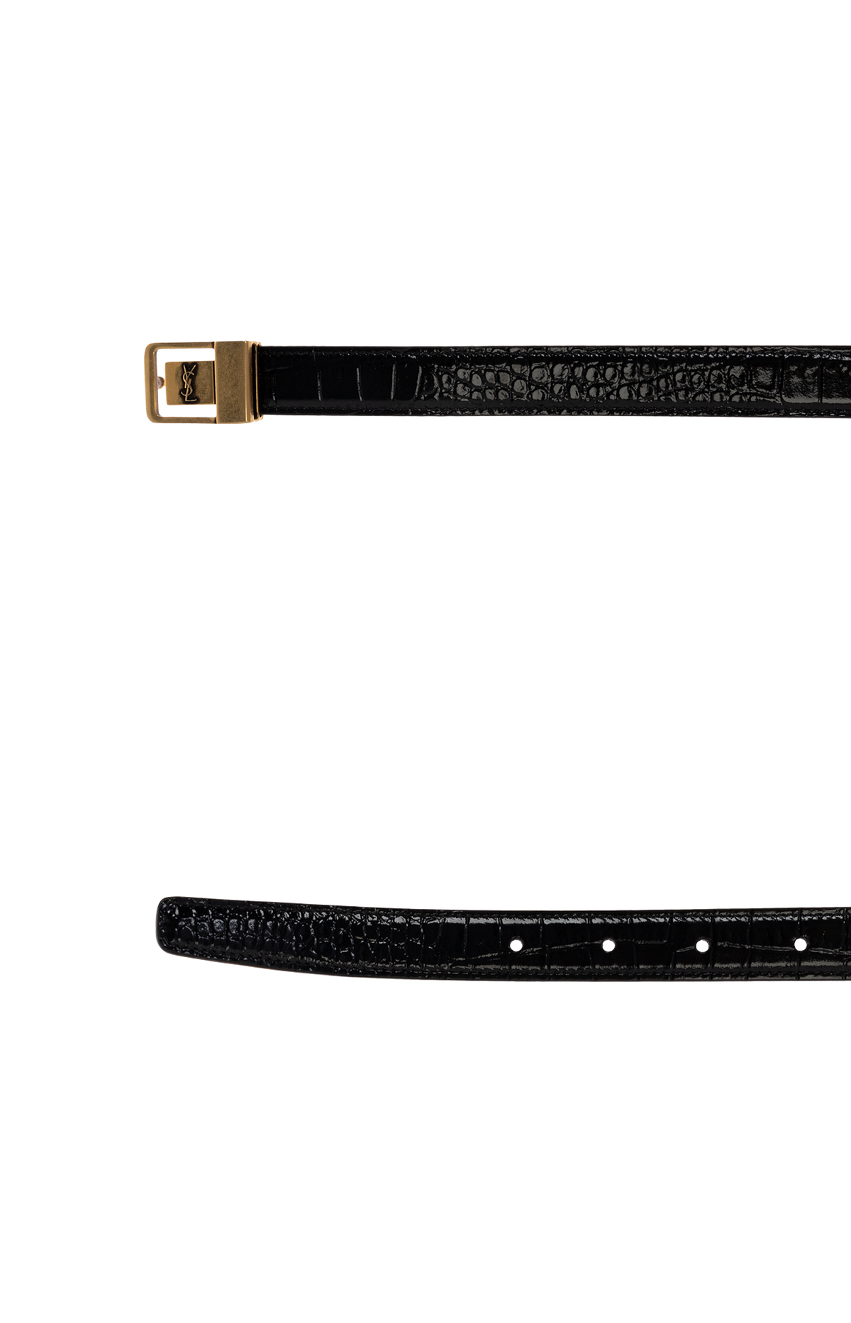 La 66 Buckle Belt in Black