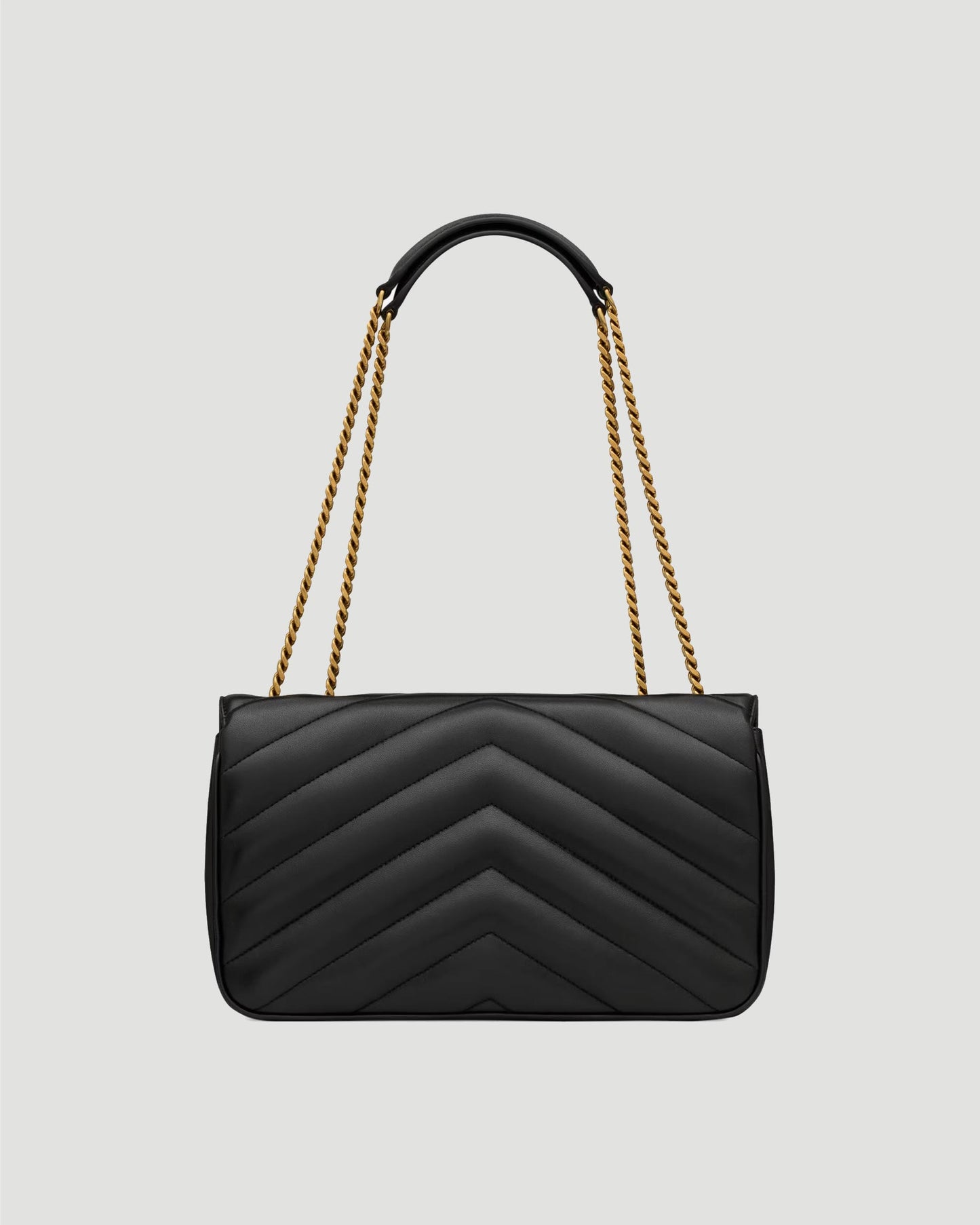 MEDIUM LOULOU IN MATELASSÉ LAMBSKIN