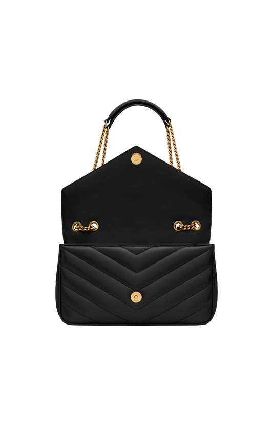 MEDIUM LOULOU IN MATELASSÉ LAMBSKIN