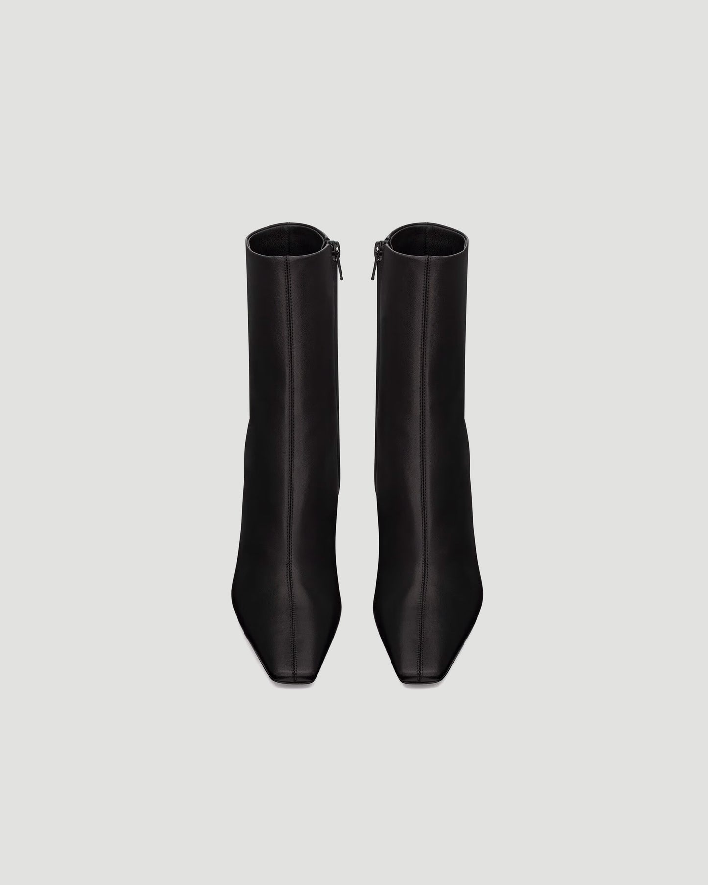 Jill Booties in Smooth Leather